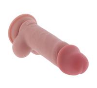 Dildo realista de 17 cm con ventosa - Deluxe Dual Density™