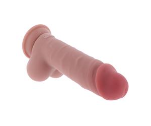 Dildo realista de 20 cm con ventosa - Deluxe Dual Density™