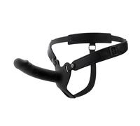 Dildo strap-on hueco INFERNO™ - 16 cm