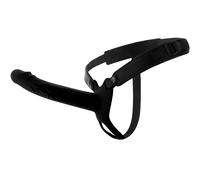 Dildo strap-on hueco INFERNO™ - 20 cm