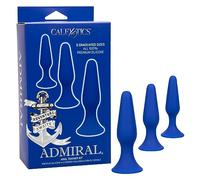 CALEXOTICS - ADMIRAL KIT 3 PLUG ANAL AZUL