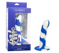 Dildos anales marca California Exotics Admiral Swirl Probe Blue