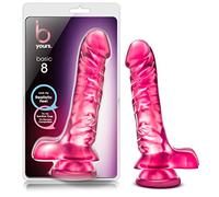 Dildos clásicos marca blush novelitis DILDO B YOURS BASIC 8 PINK