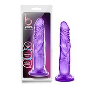 Dildos clásicos marca blush novelitis DILDO B YOURS SWEET N HARD 5 PURPLE