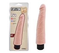 Dildos clásicos marca Chisa Novelties Dildo vibrante Flirtation Flesh