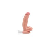 Dildos clásicos marca CHISA Pornographer Dildo Realista Silicona Líquida Dual-Density 17.6 cm