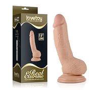 Dildos clásicos marca LoveToy Dildo Real Extreme, 1 unidad