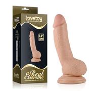 Dildos clásicos marca LoveToy Dildo Real Extreme, 1 unidad