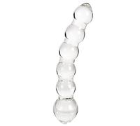 Dildos clásicos marca S Pleasures Crystal ORION es un dildo de vidrio transparente diseñado para la estimulación tanto anal como vaginal