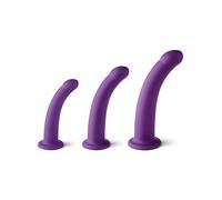 Set de 3 Dildos Talla S / M / L Morados