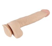Piel Natural - Dildo con textura - 25cm (natural)