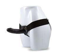 Dildos con arnés marca blush novelitis PROTEZ DR. SKIN 6INCH HOLLOW STRAP ON BLACK