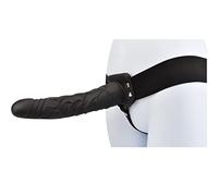 Dildos con arnés marca Loving Joy Loving Joy 9 Inch Hollow Strap On Black