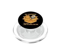 Dile a Schrödinger Que Estoy Vivo y vengo por él Física PopSockets PopGrip para MagSafe