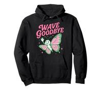 Dile adiós a Butterfly, Feliz y Divertido último día de Clases de Verano Sudadera con Capucha