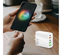 ¡Dile adiós a la ansiedad por la batería baja! ¡Recarga tus dispositivos al máximo con nuestra batería externa de carga rápida!