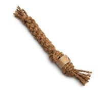 Dilecti Juguete de cuerda de coco para perros con madera de canela, juguetes indestructibles de cuerda de tira y afloja para perros grandes