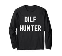 DILF Hunter - Madre Soltera Diciendo Divertido Día de la Madre Mamá Mamá Manga Larga