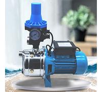 DiLiBee Bomba centrífuga 3600 L/h 1100 W, bomba de jardín, con control de bomba, bomba de agua doméstica, IP44, altura de extracción, 50 m