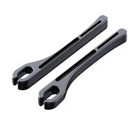 DILIDULU 2 Piezas Tapón de Espacio del Asiento para Ford Focus St Mk4 Focus Mk2 S Focus MK2 MK3 MK4 Focus MK2 2000-2023 2024, Relleno de Huecos de Asiento de Coche Accesorios Coche,Black