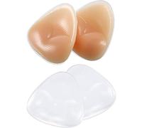 DILISEN 2 Pares de Almohadillas de Gel de Bikini Insertos de Sujetador Rellenos de Pecho Push up