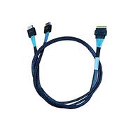 DiliVing 8X to 2* 4X, - 74pin to 2* - 36pin Cable 80cm(Broadcom MPN 05-60001-00，CBL-SAST-1154-85)