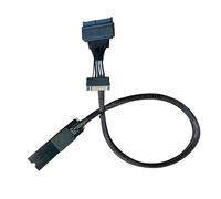 DiliVing PCIe 5.0 M.2 a U.2 NVMe SSD, SFF-8639 Drive to M.2 Host Adapter, U.2 SSD Converter - con Cable de alimentación (75 cm)