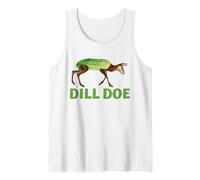 Dill Doe Pickle Funny Reno Humor Adulto Mujeres Camiseta sin Mangas