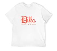Dilla Lives Unisex T-Shirt Printed tee White Mens Top Shirt XL