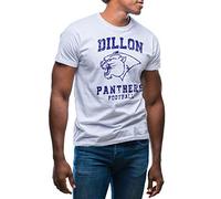 Dillon Panthers Football Camiseta de Hombre Blanca Size M