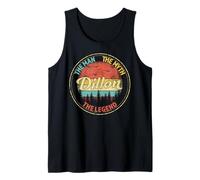 Dillon The Man The Myth The Legend Men Nombre Personalizado Camiseta sin Mangas