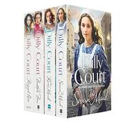 Dilly Court Collection 4 Books Set - Ragged Rose, River Maid, Button Box, Swan Maid