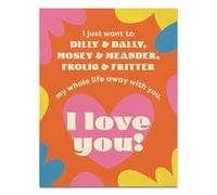 Dilly & Dally Thinking of You Greeting Cards (Em & Friends Greeting Cards)