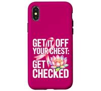 Dilo Claro Conciencia Cáncer de Mama Carcasa para iPhone X/XS