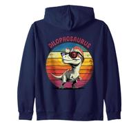 Dilophosaurus Dinosaurio Chibi Kawaii Dino Niños Sudadera con Capucha