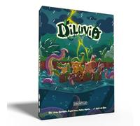 Diluvio, Juego de Mesa, Juego con Amigos, Familiar, 2 a 4 Jugadores, Animales, Juego de Tablero, Gestión de Acciones, Estrategia, Idioma Español, Francés e Inglés, Edad +8 Años