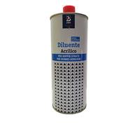 Diluyente Acrílico Universal Medio Sin Cloruros para Doble Capa 2BM | Solvente para Pinturas de Vehículos | Dilución de Pinturas Acrílicas para Industrias Metalmecánicas y Carrocerías | Botella de 1