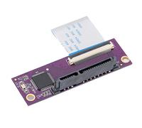 Dilwe 1 Adaptador SATA, Placa de actualización para IDE Adaptador de Red Original para Juegos, un Adaptador de Disco Duro SATA de Gran Capacidad