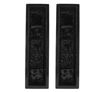 Dilwe 2 Moldes de Plástico para Piedra de Paso, Molde para Hacer Caminos de Jardín ABS, 25 X 6,9 X 4,5 Pulgadas, Forma de Pavimentación de Patrón Reutilizable para Bricolaje, Pasarelas de Hormigón,
