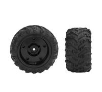 Dilwe 2 PCS 1/16 REDELES Y NEMOS RC, el Neumático de Automóvil RC de Goma Absorbe Vibraciones, Neumático de Camión RC de 85 Mm para HBX, MJX, Scy