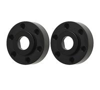 Dilwe 2 piezas hexagonales para coche RC, ruedas de latón de 1,9 pulgadas y 2,2 pulgadas amplían el adaptador para Axial SCX10 Cabra para VS4 10 1/10 RC Crawler (6 mm)