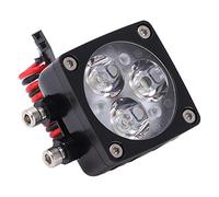 Dilwe 3LED (Individual) Modelo RC Car Universal LED Spotlight RC Crawler Accesorios para 1/8 1/6 RC Car, 5V-13V (Paquete de 2)
