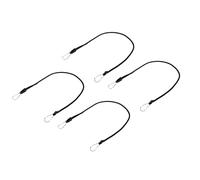 Dilwe 4 Correas de Tensión Ajustables para Red de Voleibol con Hebillas de Acero Inoxidable, Cuerdas de Amarre Resistentes para Deportes Al Aire