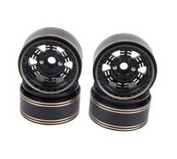 Dilwe 4pcs de 1.9 Pulgadas Beadlock RC Wheel Bordes Cubo para el Camión de Pasajeros de Automóviles Modelo a Escala 1/10