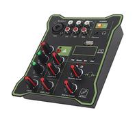 Dilwe 5 Mini Canales -eamperios con USB para Tabletas de Teléfonos Móviles, Efecto Digital para Modificación de Voz, Enchufe y Reproducción para Amantes de la Música