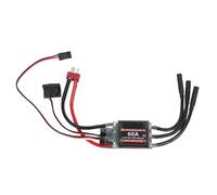 Dilwe 60A ESC, 6V 2A AM32 Firmware 2-3s Controlador de Velocidad Electrónica sin Escobillas con Inicio Sinusoidal para 3532/3542 Motores de Rotor Externo