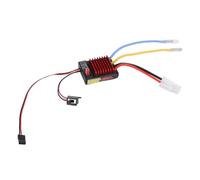 Dilwe 60A ESC Cepillado, Controlador Electrónico de Velocidad RC a Prueba de Agua para Coches sobre Orugas SCX10 D90, Pico 320A con Escala 1/10 1/12
