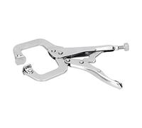 Dilwe Abrazadera C de Bloqueo, Abrazadera de Soldadura Ajustable de 6 Pulgadas, Acero de Aleación para Tienda, Hogar, Granja, Conexión de Remache de Mandíbula Flexible