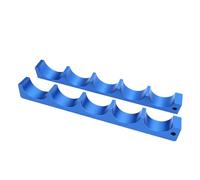 Dilwe Abrazadera de Tornillo de Banco para Bicicleta, Herramienta de Reparación de Accesorios de Choque, Abrazadera de Cubo de Horquilla Delantera de Bicicleta de Aleación de Aluminio,