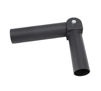 Dilwe Accesorio de de Barra en T, Poste de Acero Resistente, Base para Minas Terrestres con Rotación de 360 Grados, Ideal para Entrenamientos de Fuerza Central, Se Adapta a Gimnasios en Casa